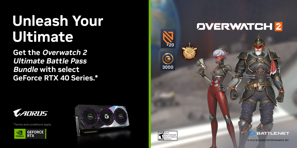 [TH] Overwatch 2 Ultimate Battle Pass with selected GeForce RTX 40 series