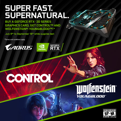 【APAC】Buy a GeForce RTX 20 Series Graphics Card, and Get Control™ and Wolfenstein®: Youngblood™ _APAC