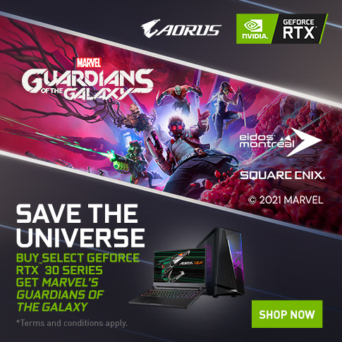 [APAC] NVIDIA Marvel's Guardians of the Galaxy GeForce RTX Bundle