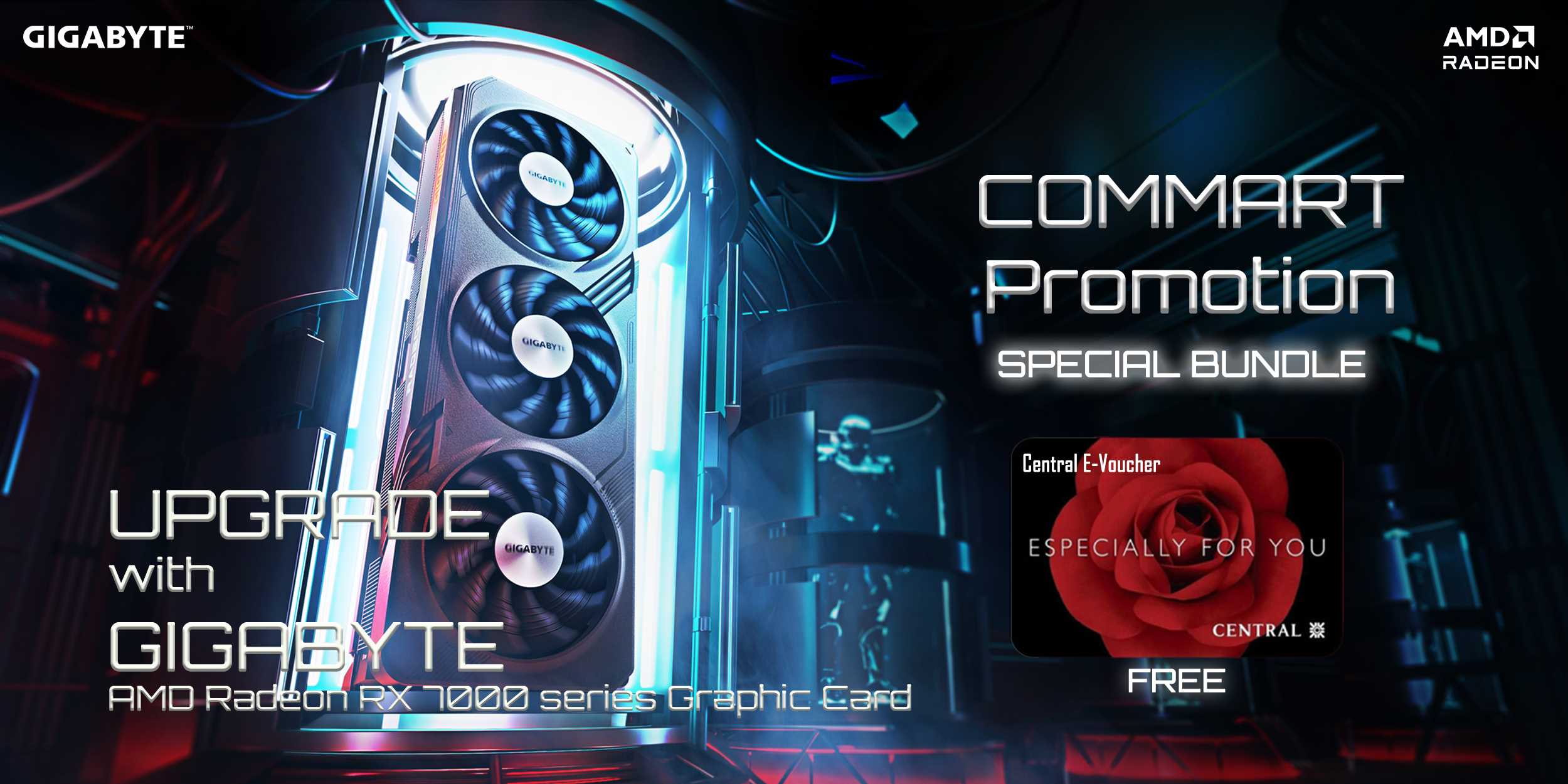 [TH] GIGABYTE/ AORUS COMMART PROMOTION with AMD Radeon 7000 Series VGA Card !