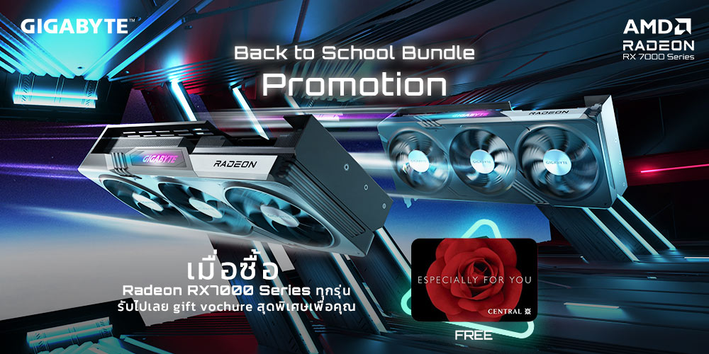 [TH] GIGABYTE/ AORUS Back to School Bundle with AMD Radeon 7000 Series VGA Card !